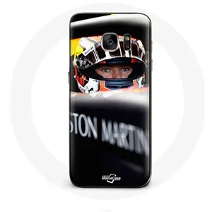 Coque pour Samsung Galaxy S6 edge Formule 1 Max Verstappen Pilote automobile Maniacase pas cher
