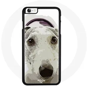 Coque pour Iphone 5C Chien Greyhound Maniacase pas cher