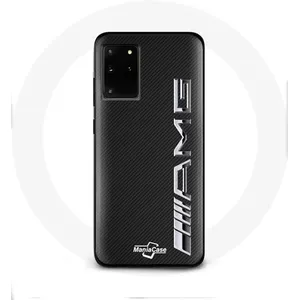 Coque pour Samsung Galaxy S11 Plus Amg Logo Carbone Texture Maniacase pas cher