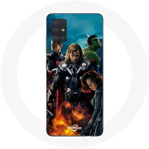 Coque pour Samsung Galaxy A71 Avengers film de super héros Maniacase pas cher