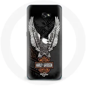 Coque pour Samsung Galaxy A8 2016 Harley Davidson aigle logo Maniacase pas cher