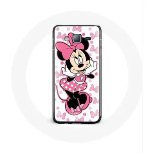 Coque pour Samsung Galaxy J5 2016 Minnie Mouse Dessin animé mignon rose Maniacase pas cher