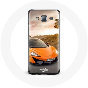 Coque pour Samsung Galaxy J7 Formule 1 McLaren F1 Orange Maniacase pas cher