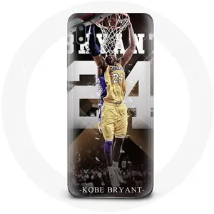 Coque pour Samsung Galaxy A10 Kobe Bean Bryant NBA de lakers Maniacase pas cher