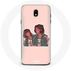 Coque pour Samsung Galaxy J5 2017 Squid Game Ji Yeong Et Kang Sae Byeok Maniacase pas cher