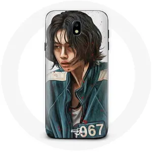 Coque pour Samsung Galaxy J5 2017 Squid Game Kang Sae Byeok Numéro 067 Maniacase pas cher