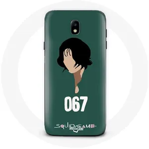 Coque pour Samsung Galaxy J5 2017 Squid Game Kang Sae Byeok Visage Maniacase pas cher