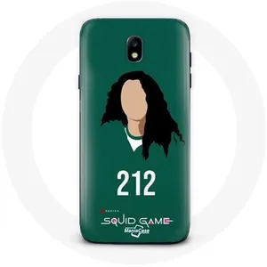 Coque pour Samsung Galaxy J5 2017 Squid Game Han Mi Nyeo Numéro 212 Maniacase pas cher