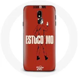 Coque pour Samsung Galaxy J5 2017 La Casa De Papel Estocolmo dessin Maniacase pas cher