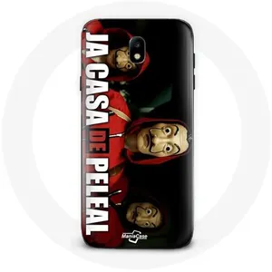 Coque pour Samsung Galaxy J5 2017 La casa de papel Le masque dali Maniacase pas cher