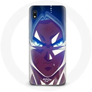Coque pour Samsung Galaxy A10 Dragon Ball Goku Visage énervé Maniacase pas cher