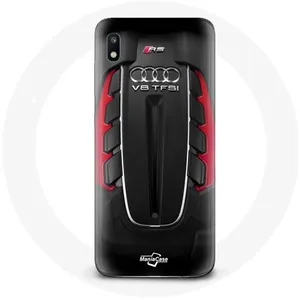 Coque pour Samsung Galaxy A10 Audi RS Logo rouge Maniacase pas cher