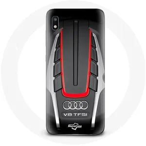 Coque pour Samsung Galaxy A10 Audi S8 Logo rouge Maniacase pas cher