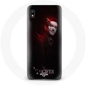 Coque pour Samsung Galaxy A10 Lucifer Série fond noir Maniacase pas cher