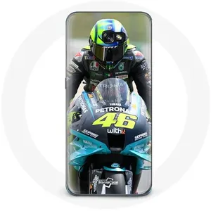Coque pour Samsung Galaxy A3 2016 Valentino Rossi Pilote de course moto 46 Maniacase pas cher
