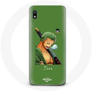 Coque pour Samsung Galaxy A10 One piece Manga Zoro epée Maniacase pas cher