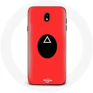 Coque pour Samsung Galaxy J5 2017 Squid Game masque triangle Maniacase pas cher