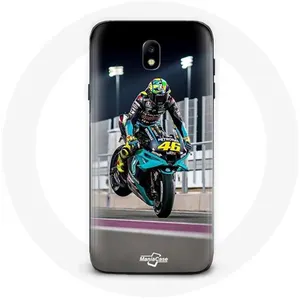 Coque pour Samsung Galaxy J5 2017 Valentino Rossi Pilote de vitesse motoGP Maniacase pas cher