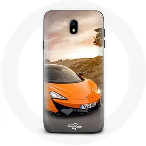 Coque pour Samsung Galaxy J5 2017 Formule 1 McLaren F1 Orange Maniacase pas cher