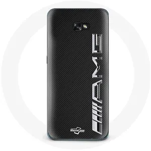 Coque pour Samsung Galaxy A8 2016 Amg Logo Carbone Texture Maniacase pas cher