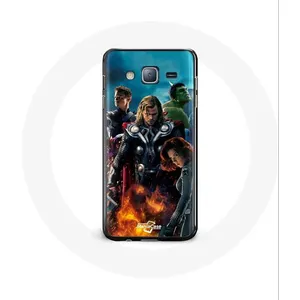 Coque pour samsung galaxy J3 Avengers film de super héros Maniacase pas cher