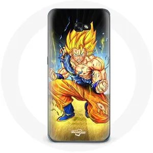 Coque pour Samsung Galaxy A5 Son goku dragon ball corps enervé Maniacase pas cher