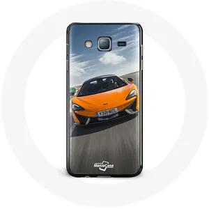 Coque pour samsung galaxy J5 2016 Formule 1 McLaren Orange Maniacase pas cher