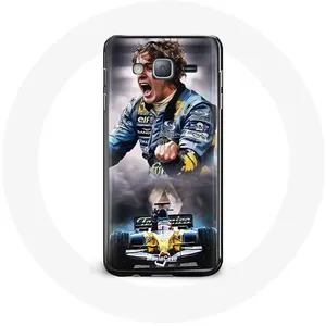 Coque pour samsung galaxy J5 2016 Formule 1 Fernando Alonso Pilote F1 Maniacase pas cher