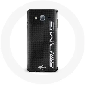 Comparateur de prix : Coque pour Samsung Galaxy J5 2016 Amg Logo Carbone Texture Maniacase