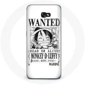 Coque pour Samsung Galaxy A8 2016 Luffy One Piece Manga affiche de recherche Blanche Maniacase pas cher