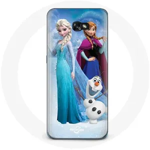 Coque pour Samsung Galaxy A5 La Reine Des Neiges Elsa Anna Olaf Maniacase pas cher