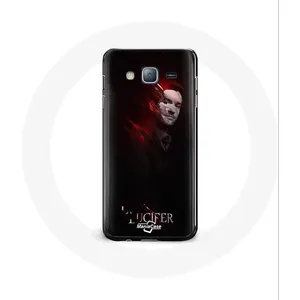 Coque pour Samsung Galaxy J7 Lucifer Série fond noir Maniacase pas cher