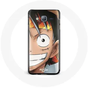 Coque pour Samsung Galaxy J7 One piece Manga Luffy Maniacase pas cher
