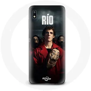 Coque pour Samsung Galaxy A10 La Casa De Papel Rio Masque Maniacase pas cher