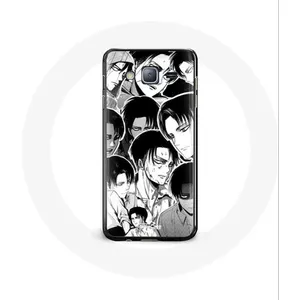 Coque pour Samsung Galaxy j5 Attaque des Titans Manga Levi Ackerman Maniacase pas cher