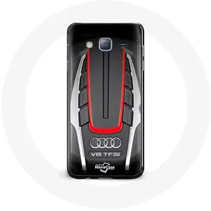 Coque pour Samsung Galaxy A3 Audi S8 Logo rouge Maniacase pas cher