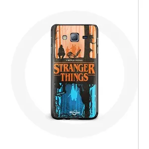 Coque pour samsung galaxy J3 Stranger Things Couverture des amis Maniacase pas cher