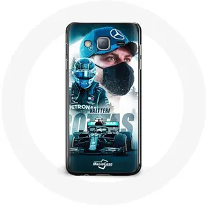 Coque pour Samsung Galaxy J5 Formule 1 Valtteri Bottas pilote automobile finlandais Maniacase pas cher