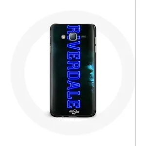 Coque pour Samsung Galaxy J7 Riverdale Série Logo bleu Maniacase pas cher