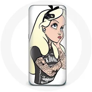 Coque pour Samsung Galaxy A8 2016 Alice Princesse tatouée Maniacase pas cher