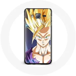 Coque pour Samsung Galaxy J7 Manga Dragon Ball Z Gohan Maniacase pas cher