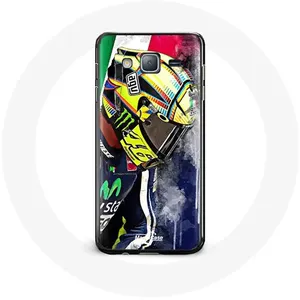 Coque pour Samsung Galaxy A3 Valentino Rossi Pilote de vitesse champion Maniacase pas cher