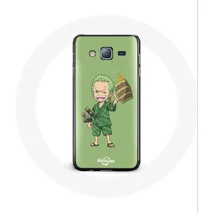 Coque pour samsung galaxy J3 One piece Manga Roronoa Zoro Maniacase pas cher