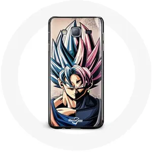 Coque pour Samsung Galaxy J7 2016 Manga Dragon Ball Anime Multicolore Maniacase pas cher