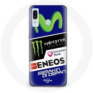 Coque pour Samsung Galaxy A40 Monster Energy Yamaha Eneos Maniacase pas cher