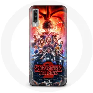 Coque pour Samsung Galaxy A50 Stranger Things Affiche Saison 2 Maniacase pas cher