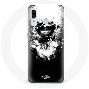 Coque pour Samsung Galaxy A40 Anime Tokyo Ghoul d'horreur pure Ken Kaneki Maniacase pas cher