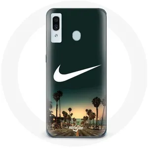 Coque pour Samsung Galaxy A40 Nike palmier miami Maniacase pas cher