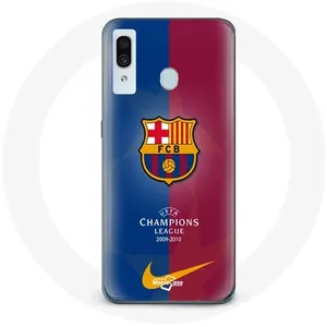 Coque pour Samsung Galaxy A40 FC Barcelone Logo Équipe de football Maniacase pas cher