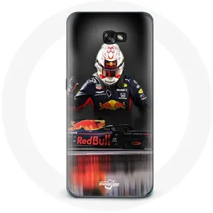 Coque pour Samsung Galaxy A8 2016 Formule 1 Max Verstappen Pilote F1 Red Bull RB15 Maniacase